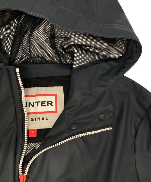 HUNTER（ハンター）HUNTER (ハンター) オリジナル ライトウェイト ウォータープルーフ ジャケット ネイビー サイズ:Lの古着・服飾アイテム