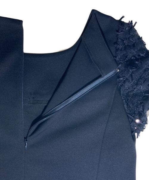 M'S GRACY（エムズグレイシー）M'S GRACY (エムズグレイシー) リボンワンピース ネイビー サイズ:38の古着・服飾アイテム