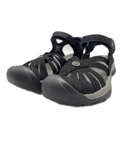 KEEN（キーン）KEEN (キーン) ローズサンダル ブラック サイズ:25.5cmの古着・服飾アイテム