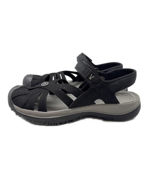 KEEN（キーン）KEEN (キーン) ローズサンダル ブラック サイズ:25.5cmの古着・服飾アイテム