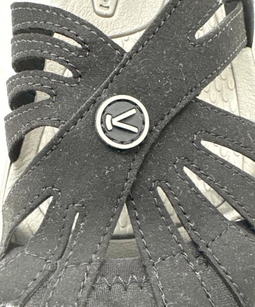 KEEN（キーン）KEEN (キーン) ローズサンダル ブラック サイズ:25.5cmの古着・服飾アイテム