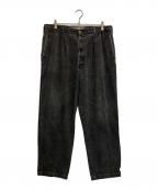 DOCKERSドッカーズ）の古着「2タックブラックデニム」｜ブラック