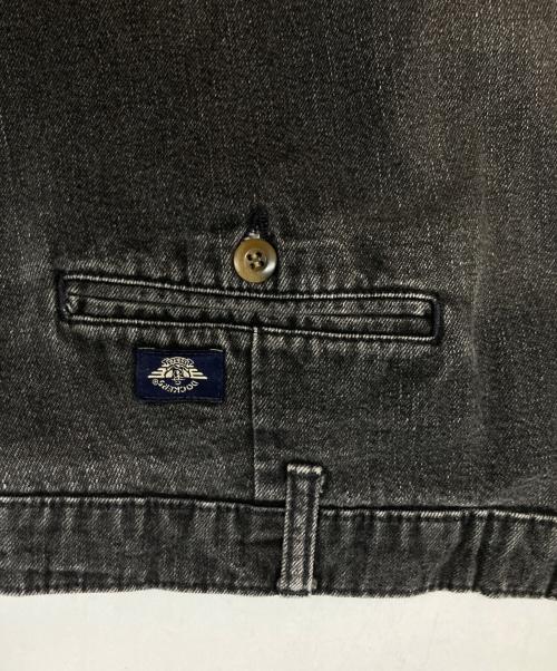 DOCKERS（ドッカーズ）DOCKERS (ドッカーズ) 2タックブラックデニム ブラック サイズ:W38×L32の古着・服飾アイテム