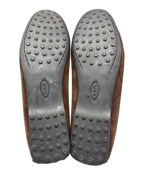 TOD'S（トッズ）TOD'S (トッズ) ドライビングシューズ ブラウン サイズ:37 1/2の古着・服飾アイテム