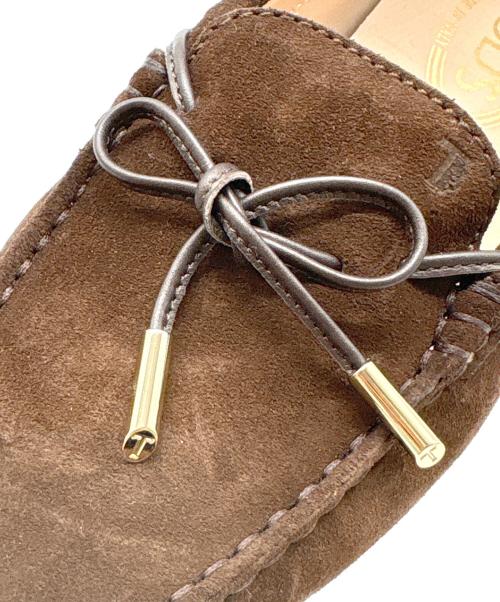 TOD'S（トッズ）TOD'S (トッズ) ドライビングシューズ ブラウン サイズ:37 1/2の古着・服飾アイテム