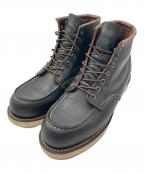 RED WINGレッドウィング）の古着「6-inch Classic Moc」｜ブラック