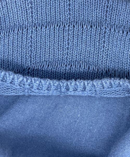 FUGA FUGA（フーガフーガ）FUGA FUGA (フーガフーガ) 和紙コットンブラウス ネイビー サイズ:Fの古着・服飾アイテム