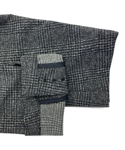 TAKEO KIKUCHI（タケオキクチ）TAKEO KIKUCHI (タケオキクチ) グレンチェックセットアップスーツ グレー サイズ:2の古着・服飾アイテム