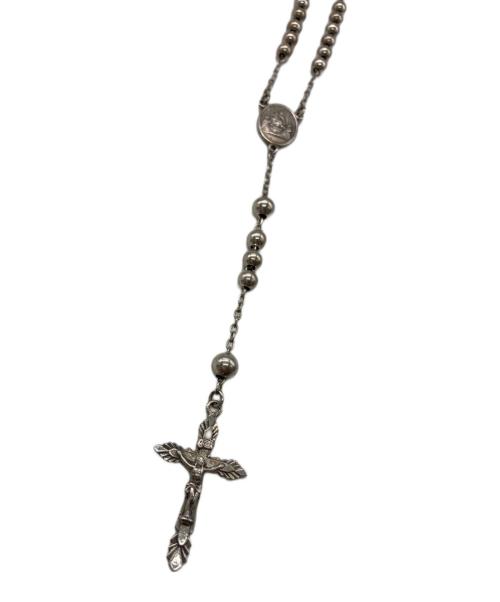 DOLCE & GABBANA（ドルチェ＆ガッバーナ）DOLCE & GABBANA (ドルチェ＆ガッバーナ) マリアロザリオネックレス シルバーの古着・服飾アイテム