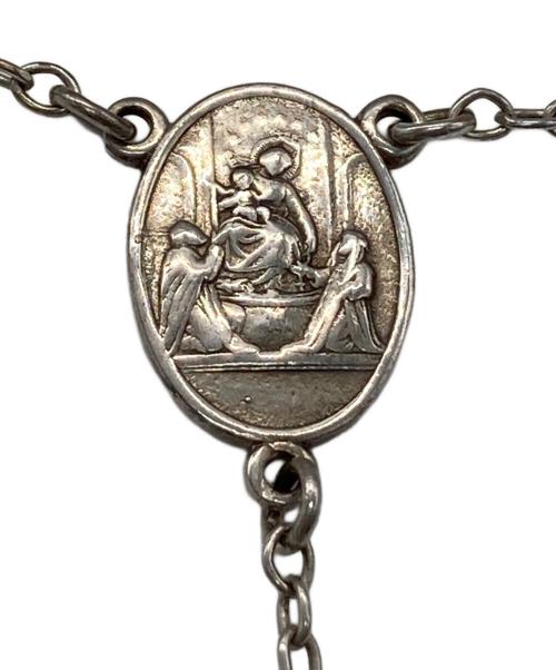 DOLCE & GABBANA（ドルチェ＆ガッバーナ）DOLCE & GABBANA (ドルチェ＆ガッバーナ) マリアロザリオネックレス シルバーの古着・服飾アイテム