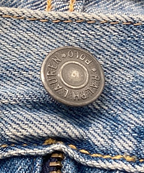 POLO RALPH LAUREN（ポロ・ラルフローレン）POLO RALPH LAUREN (ポロ・ラルフローレン) パッチワークデニム ブルー サイズ:26の古着・服飾アイテム