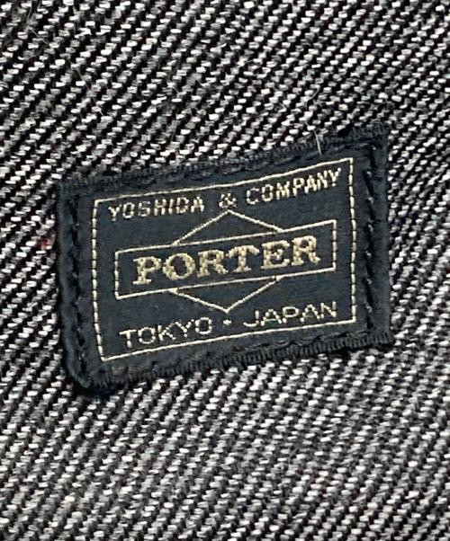 PORTER（ポーター）PORTER (ポーター) LOWERCASE (ロウワーケース) EDIFICE (エディフィス) シャンブレー2WAYリュック グレー サイズ:-の古着・服飾アイテム
