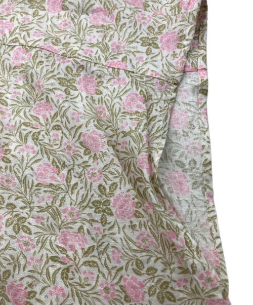 Shower Party（シャワーパーティー）Shower Party (シャワーパーティー) リバティ柄シャツワンピース ピンク サイズ:1の古着・服飾アイテム