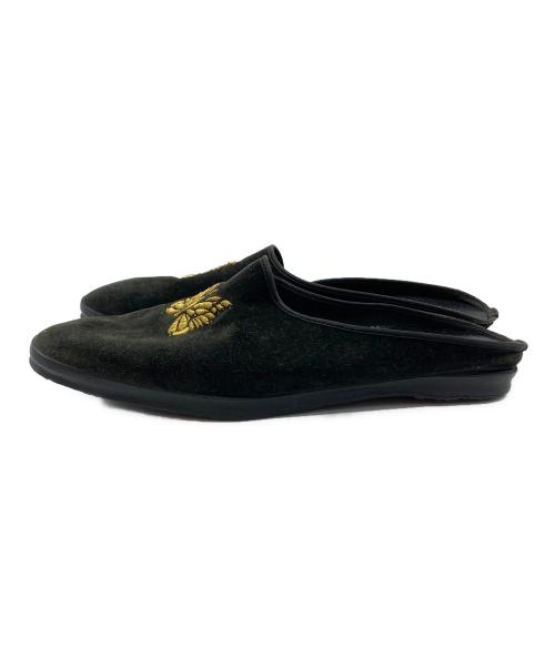 Needles（ニードルズ）Needles (ニードルズ) ベロアスリッポン インディゴ サイズ:8の古着・服飾アイテム