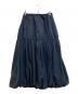 emmi (エミ) eco 撥水ティアードボリュームスカート ネイビー サイズ:1：5000円