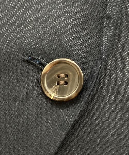 emmi（エミ）emmi (エミ) リネン混テーラードジャケット ネイビー サイズ:SIZE 1の古着・服飾アイテム