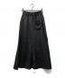 emmi (エミ) ウォッシャブルサテンナロースカート ブラック サイズ:1：5000円