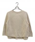 BATONERバトナ―）の古着「SIGNATURE BOTTLE CREW NECK」｜ベージュ