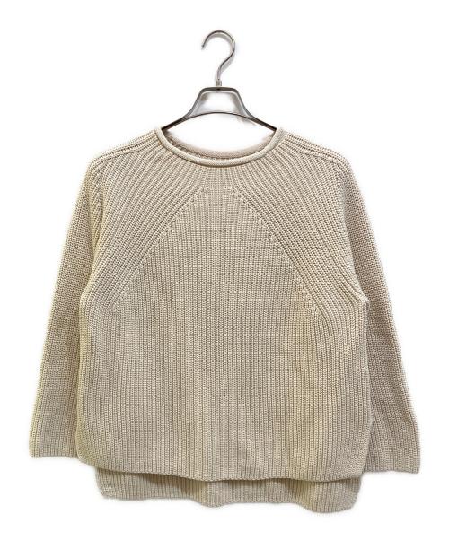 BATONER（バトナ―）BATONER (バトナ―) SIGNATURE BOTTLE CREW NECK ベージュ サイズ:1の古着・服飾アイテム