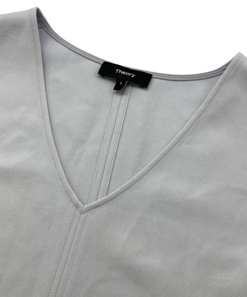 theory（セオリー）theory (セオリー) ADMIRAL CREPE VNK SLIT BL スカイブルー サイズ:Sの古着・服飾アイテム