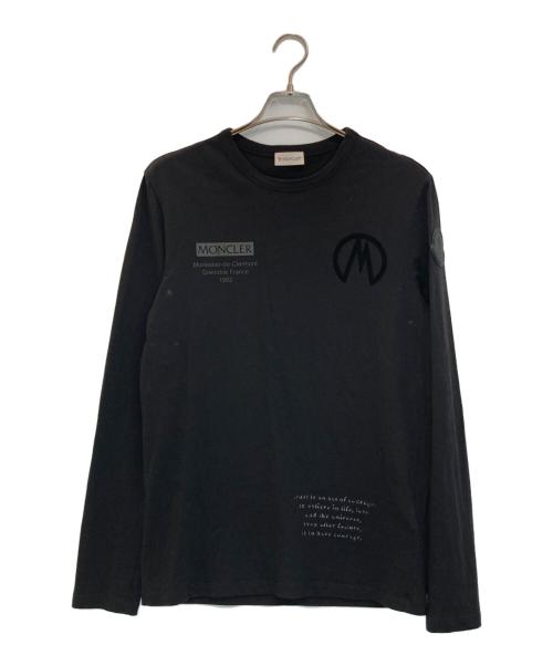 MONCLER（モンクレール）MONCLER (モンクレール) MAGLIA T-SHIRT M/LUNGA ブラック サイズ:Mの古着・服飾アイテム