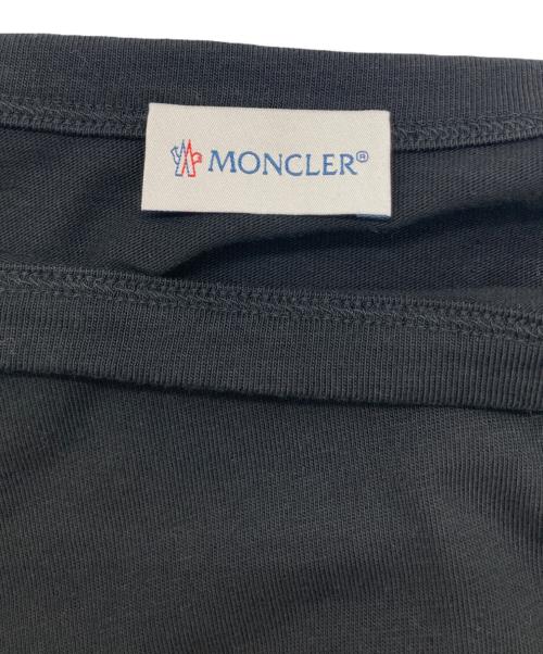 MONCLER（モンクレール）MONCLER (モンクレール) MAGLIA T-SHIRT M/LUNGA ブラック サイズ:Mの古着・服飾アイテム