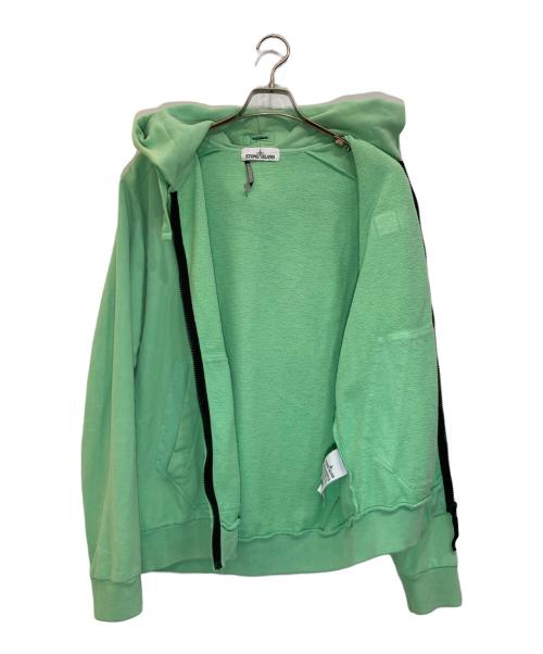 STONE ISLAND（ストーンアイランド）STONE ISLAND (ストーンアイランド) ジップパーカー グリーン サイズ:Lの古着・服飾アイテム