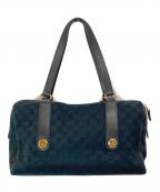 GUCCIグッチ）の古着「GGキャンバス ミニボストンバッグ」｜ブラック