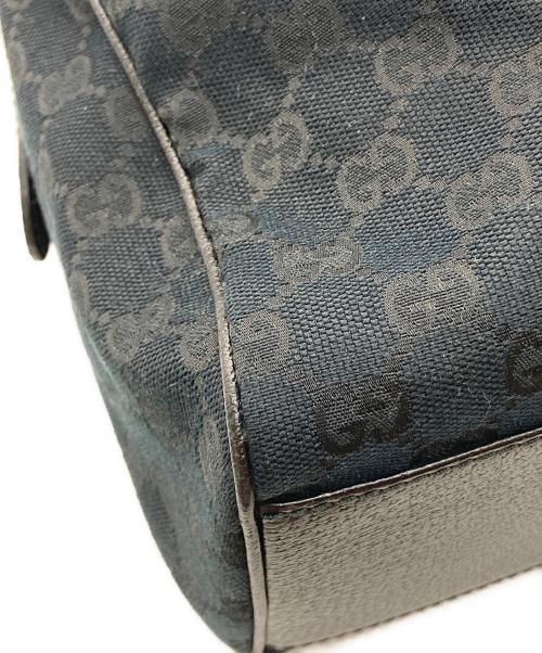 GUCCI（グッチ）GUCCI (グッチ) GGキャンバス ミニボストンバッグ ブラックの古着・服飾アイテム