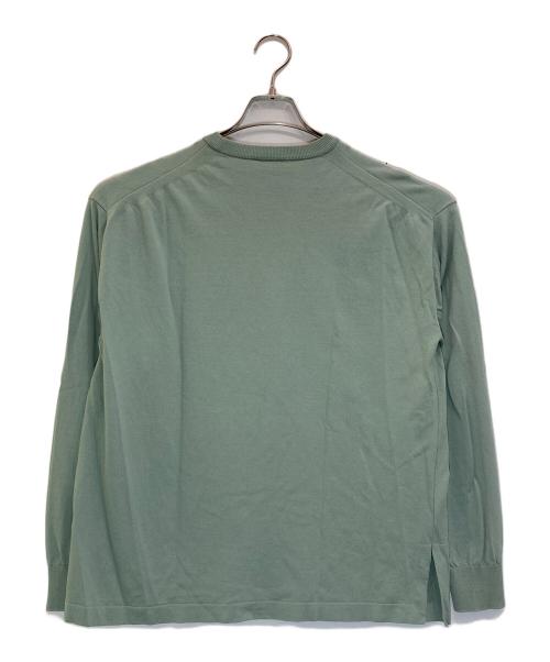 AURALEE（オーラリー）AURALEE (オーラリー) Super Hard Twist Knit グリーン サイズ:3の古着・服飾アイテム