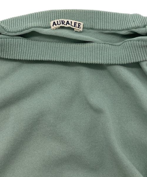 AURALEE（オーラリー）AURALEE (オーラリー) Super Hard Twist Knit グリーン サイズ:3の古着・服飾アイテム