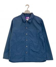 THE NORTHFACE PURPLELABEL（ザ・ノースフェイス パープルレーベル）の古着「Mountain wind Shirt Jacket」｜ネイビー