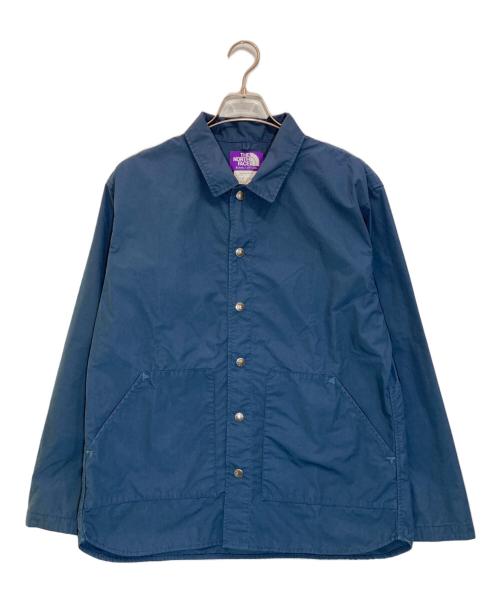 THE NORTHFACE PURPLELABEL（ザ・ノースフェイス パープルレーベル）THE NORTHFACE PURPLELABEL (ザ・ノースフェイス パープルレーベル) Mountain wind Shirt Jacket ネイビー サイズ:Ⅿの古着・服飾アイテム