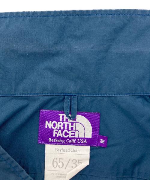 THE NORTHFACE PURPLELABEL（ザ・ノースフェイス パープルレーベル）THE NORTHFACE PURPLELABEL (ザ・ノースフェイス パープルレーベル) Mountain wind Shirt Jacket ネイビー サイズ:Ⅿの古着・服飾アイテム