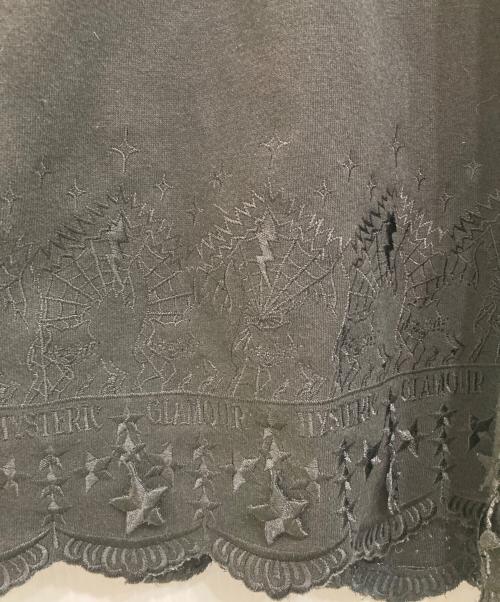 Hysteric Glamour（ヒステリックグラマー）Hysteric Glamour (ヒステリックグラマー) 刺繍ショートパンツ ブラック サイズ:FREEの古着・服飾アイテム