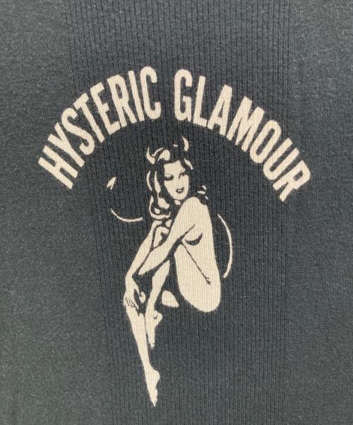 Hysteric Glamour（ヒステリックグラマー）Hysteric Glamour (ヒステリックグラマー) MOVER & SHAKERプリントタンクトップ ブラック サイズ:FREEの古着・服飾アイテム