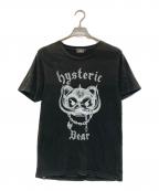 Hysteric Glamourヒステリックグラマー）の古着「プリントTシャツ」｜ブラック