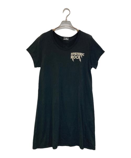 Hysteric Glamour（ヒステリックグラマー）Hysteric Glamour (ヒステリックグラマー) HYS ROCK GIRL ワンピース ブラック サイズ:freeの古着・服飾アイテム