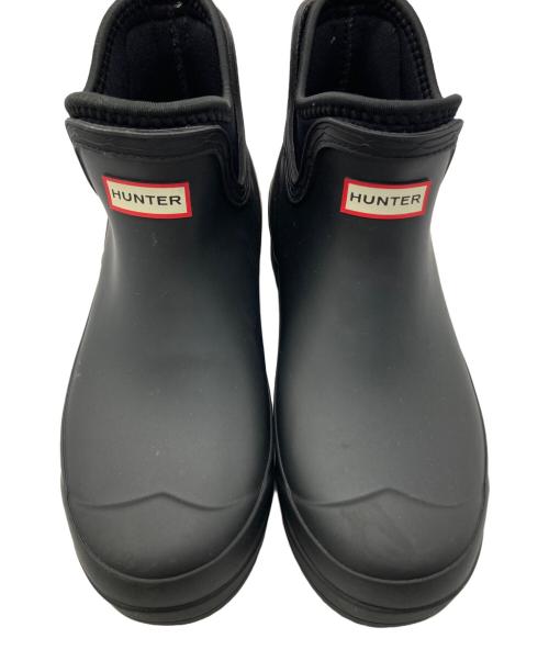 HUNTER（ハンター）HUNTER (ハンター) プレイ ネオプレン チェルシー ブーツ ブラック サイズ:24cmの古着・服飾アイテム