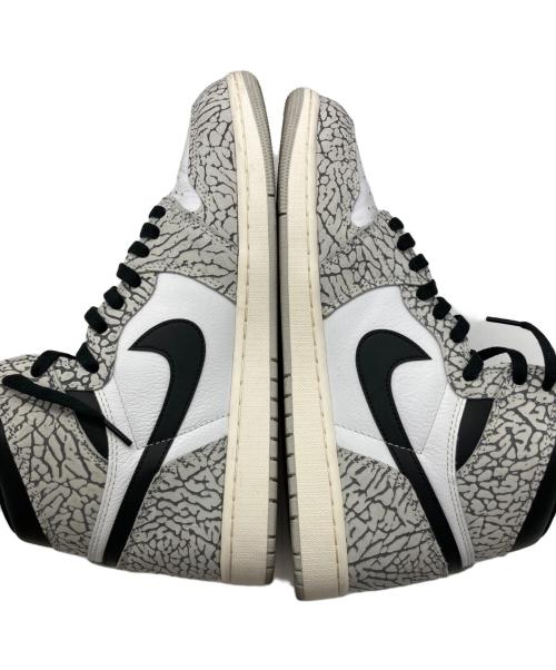 NIKE（ナイキ）NIKE (ナイキ) Air Jordan 1 High OG グレー×ホワイト サイズ:30cmの古着・服飾アイテム
