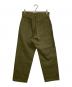 WAIPER (ワイパー) イギリス軍 1950’s ヴィンテージ グリーンデニム トラウザー カーキ サイズ:SIZE:No.7：13000円