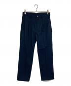 Wrangler×BEGINラングラー×ビギン）の古着「別注ランチャースラックス」｜ネイビー