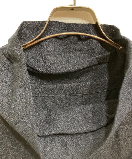 慈雨（ジウ）慈雨 (ジウ) エターミン ドレス ネイビー サイズ:40の古着・服飾アイテム