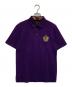 BLACK LABEL CRESTBRIDGE（ブラックレーベル クレストブリッジ）の古着「8thアニバーサリーポロシャツ」｜パープル