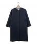 AMACA（アマカ）の古着「2wayストレッチノーカラーボンディグコート」｜ネイビー