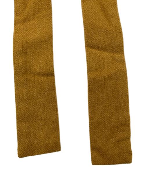 ETRO（エトロ）ETRO (エトロ) 裏地ペイズリーカシミヤ混コート イエロー サイズ:Ｌの古着・服飾アイテム