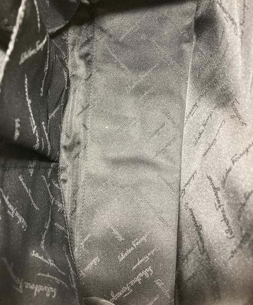 Salvatore Ferragamo（サルヴァトーレ フェラガモ）Salvatore Ferragamo (サルヴァトーレ フェラガモ) ハラコ2wayボストンバッグ ブラウンの古着・服飾アイテム