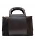 Salvatore Ferragamo (サルヴァトーレ フェラガモ) ハラコ2wayボストンバッグ ブラウン：13000円