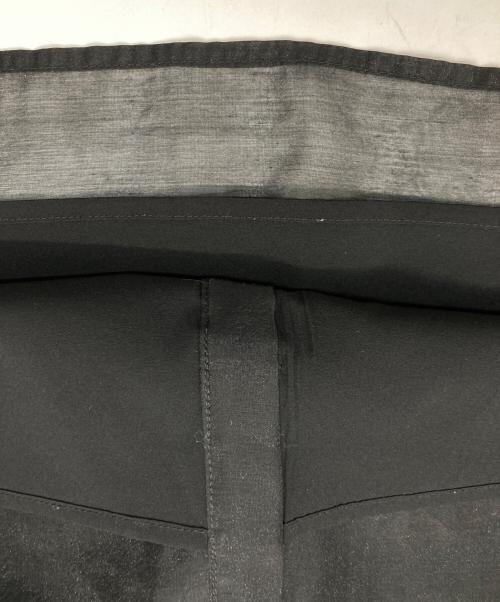 CELFORD（セルフォード）CELFORD (セルフォード) シアーシャツワンピース ブラック サイズ:36の古着・服飾アイテム