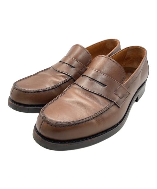 YANKO（ヤンコ）YANKO (ヤンコ) ローファー ブラウン サイズ:6 1/2の古着・服飾アイテム